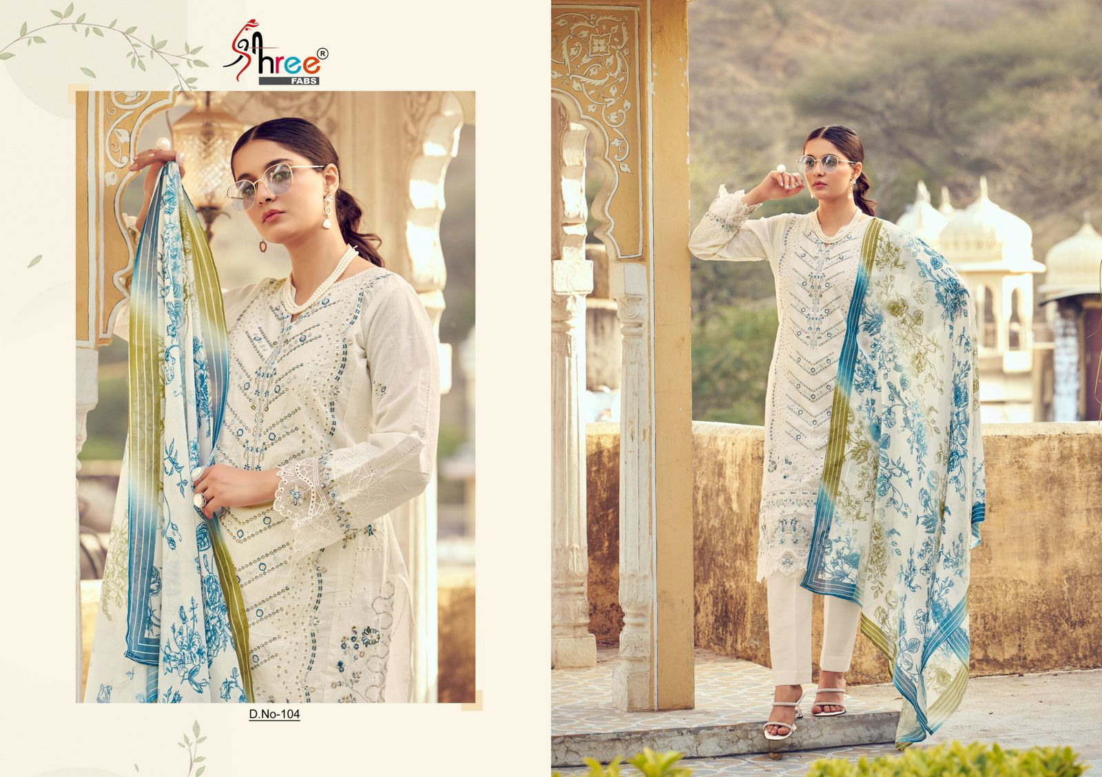 Tasrif Vol 2 by Shree Cotton Dupatta Pakistani Salwar Suits Wholesale Online
